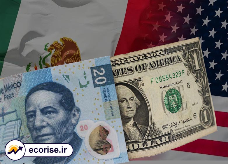 جفت ارز USD/MXN پزوی مکزیک در برابر دلار آمریکا