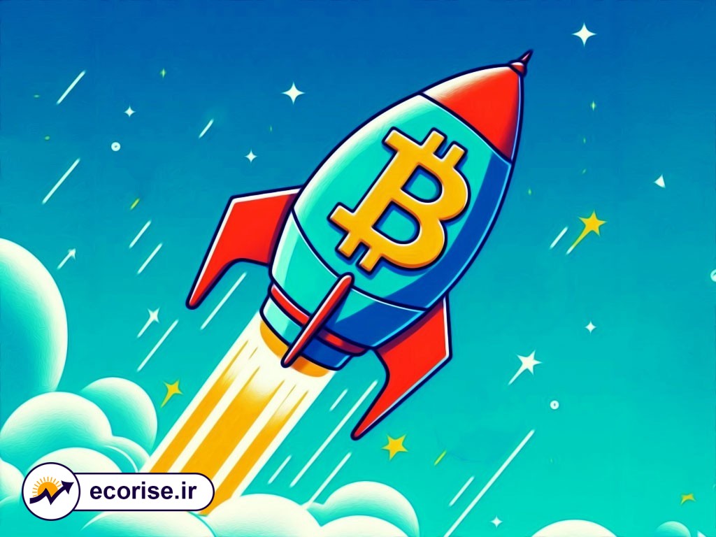 رشد قیمت بیت کوین - Bitcoin to the moon