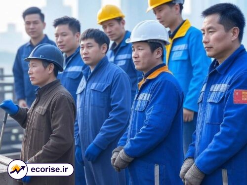 کارگران صنعت چینی