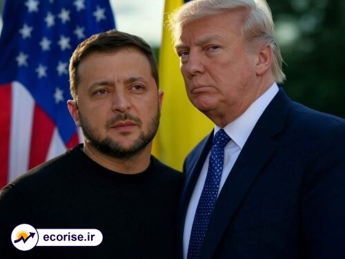 دونالد ترامپ و ولودیمیر زلنسکی - رییس جمهور آمریکا و اوکراین