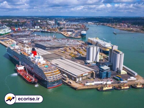 بندر تجاری در بریتانیا