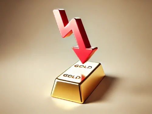 ریزش قیمت طلا