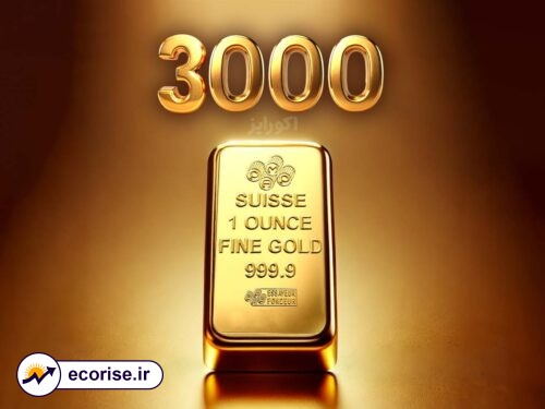 اونس طلای ۳۰۰۰ دلاری