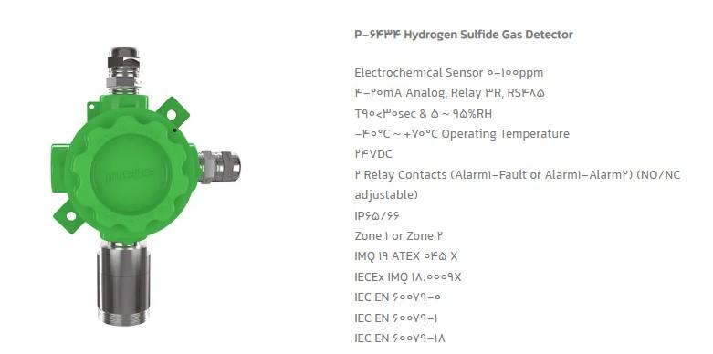 بررسی دتکتورهای گاز: H₂S، اکسیژن، متان و LPG (پروسنس)
