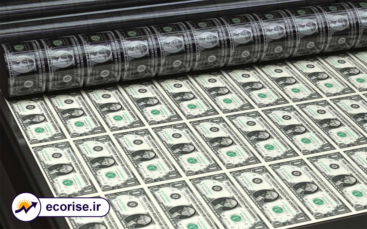 چاپ اسکناس دلار