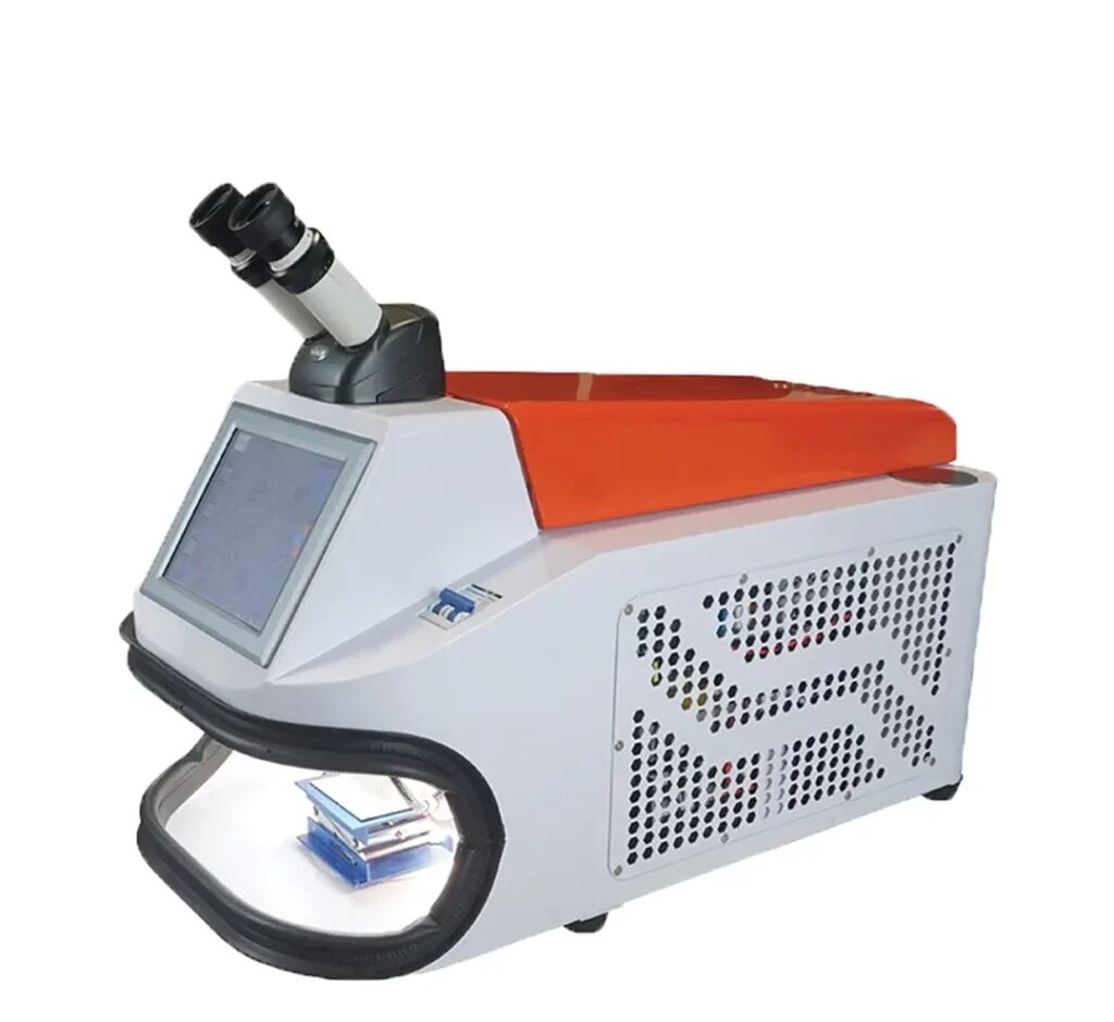 لیزر جوش طلا