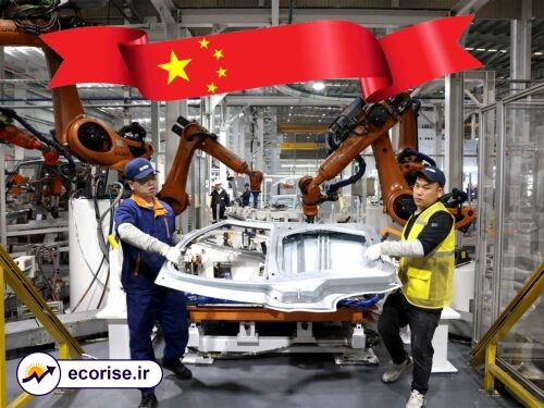 تولید صنعتی چین