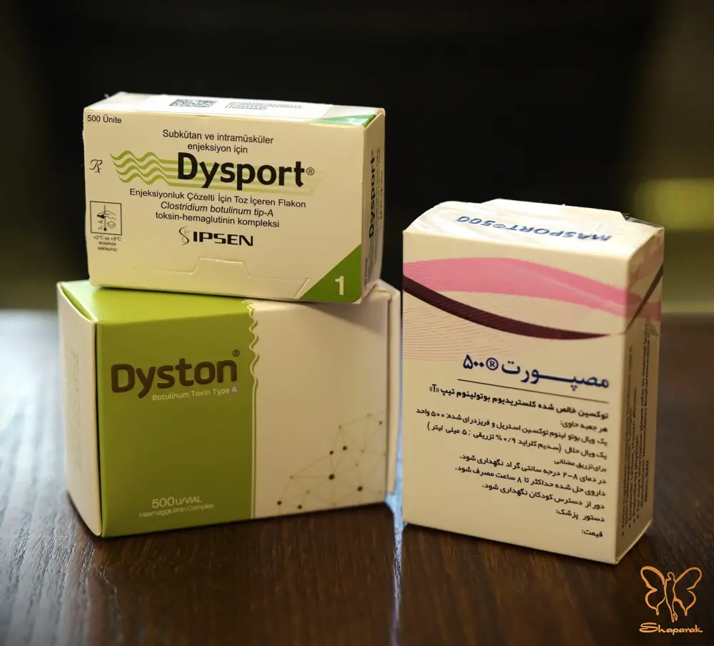 برند های بوتاکس در مشهد