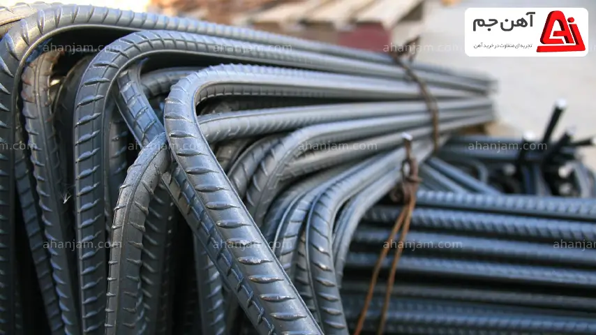 مقدار میلگرد مصرفی در ساختمان