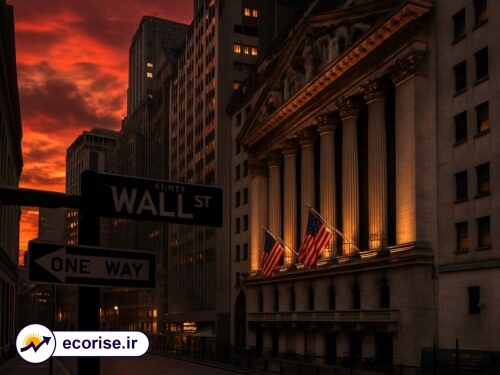 سقوط بورس آمریکا