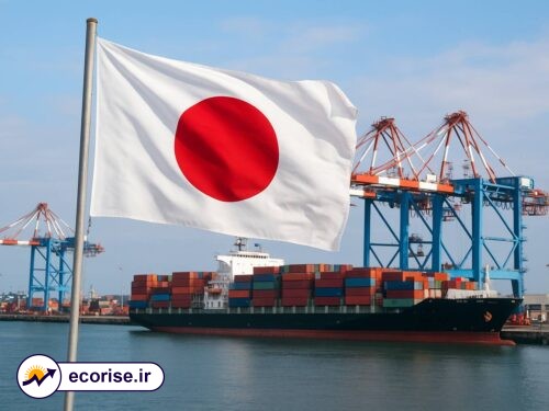 صادرات ژاپن - بندر تجاری