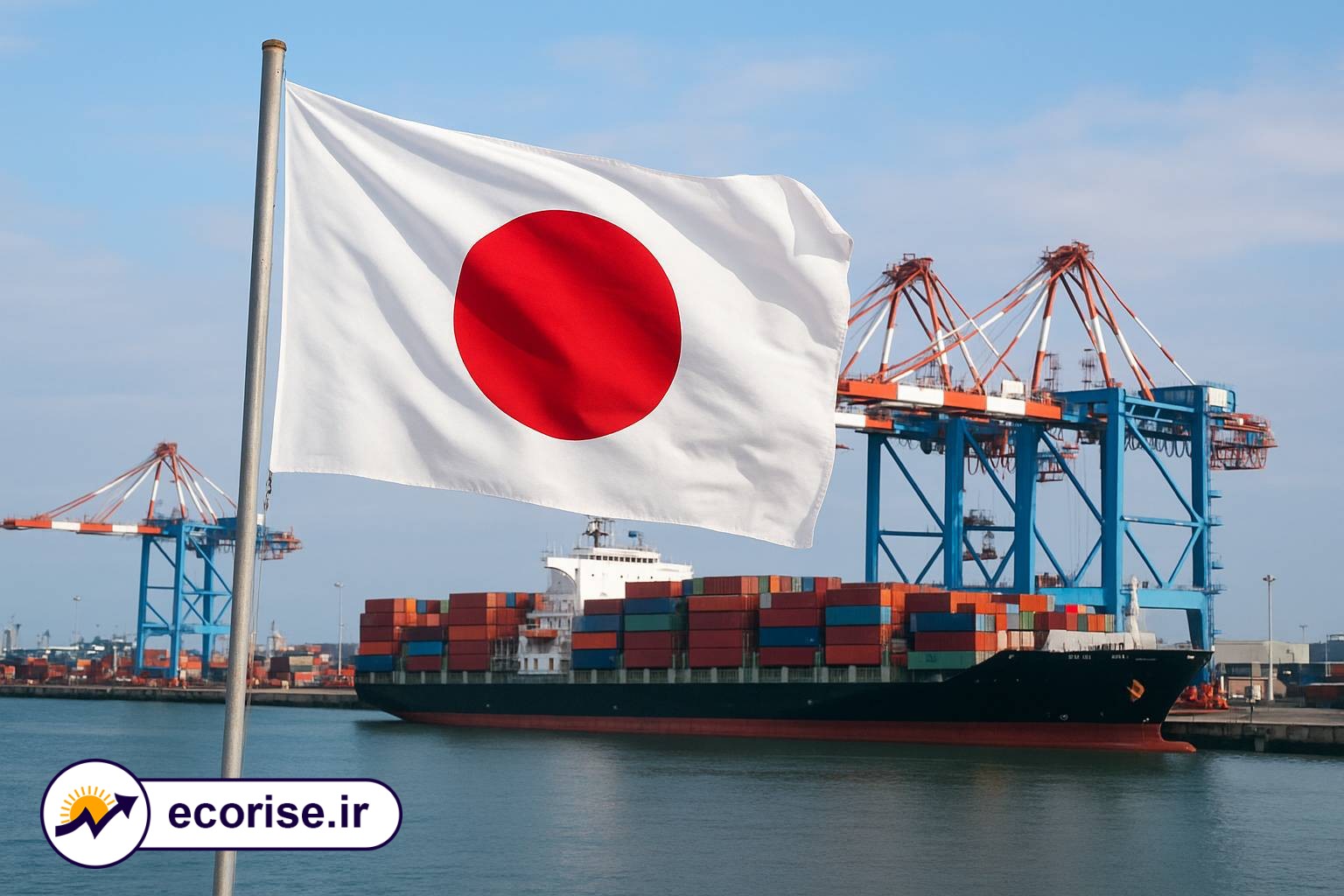 صادرات ژاپن - بندر تجاری