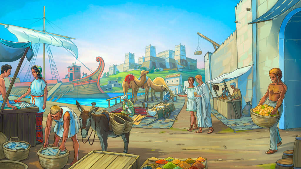 تجارت در عصر برنز