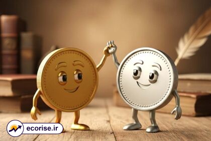 رشد قیمت نقره و طلا