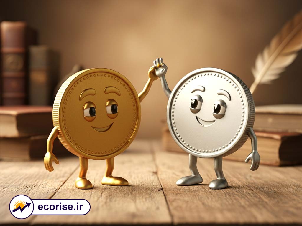 رشد قیمت نقره و طلا
