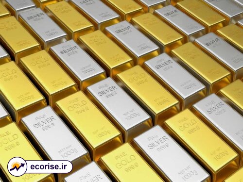 شمش های طلا و نقره