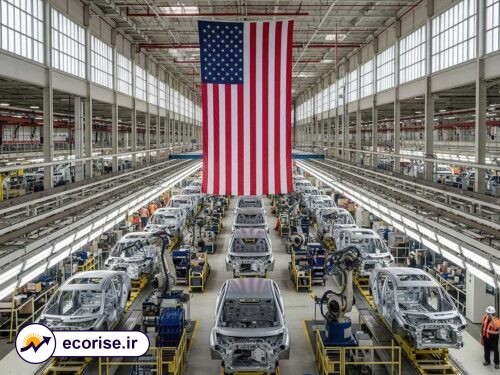 تولید صنعتی آمریکا