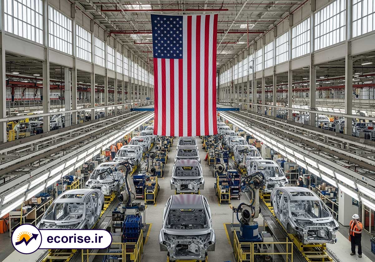 تولید صنعتی آمریکا