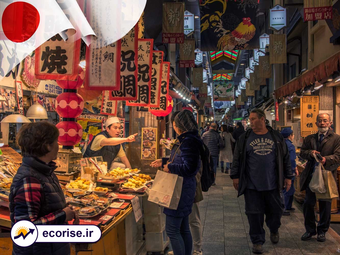 تورم ژاپن - یک بازار در کشور ژاپن