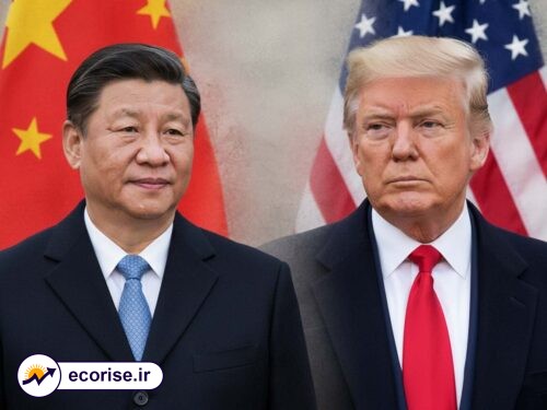 دونالد ترامپ و شی جین پینگ - رییس جمهور آمریکا و رییس جمهور چین