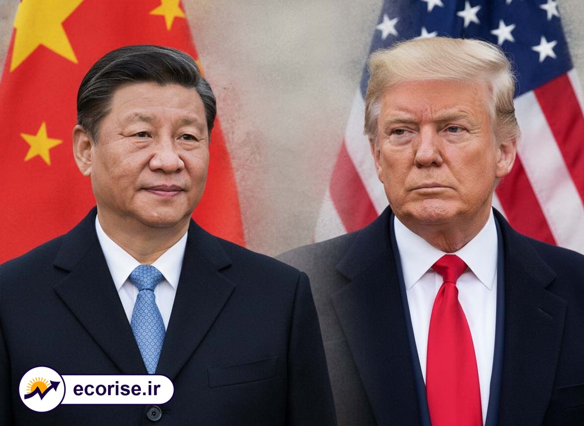 دونالد ترامپ و شی جین پینگ - رییس جمهور آمریکا و رییس جمهور چین