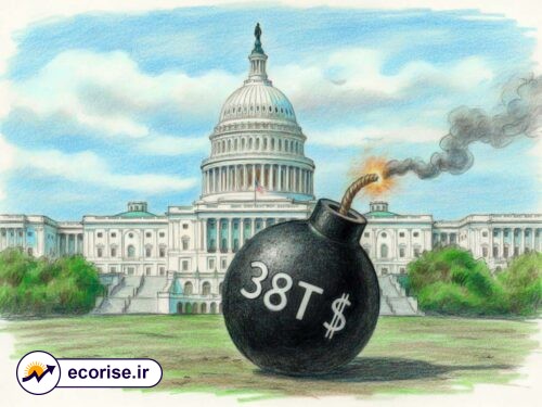 بدهی ملی ایالات متحده آمریکا به ۳۸ تریلیون دلار رسید