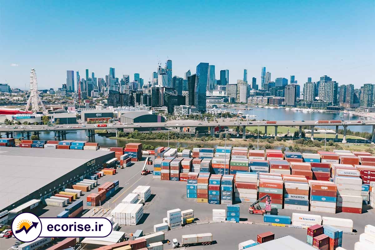 بندر تجاری در استرالیا