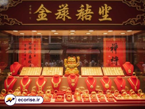 طلا فروشی در چین