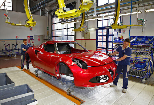 تولید صنعتی ایتالیا - کارخانه آلفا رومئو