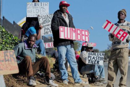 نرخ بیکاری آفریقای جنوبی