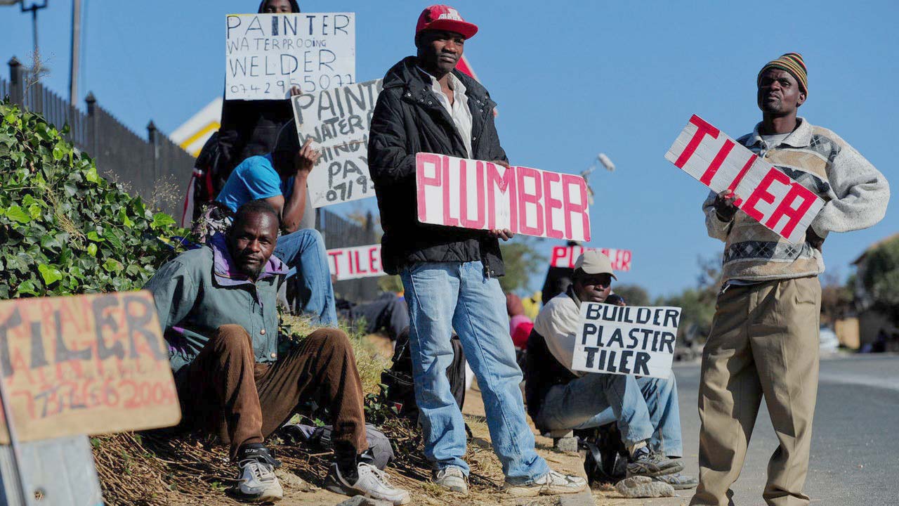 نرخ بیکاری آفریقای جنوبی