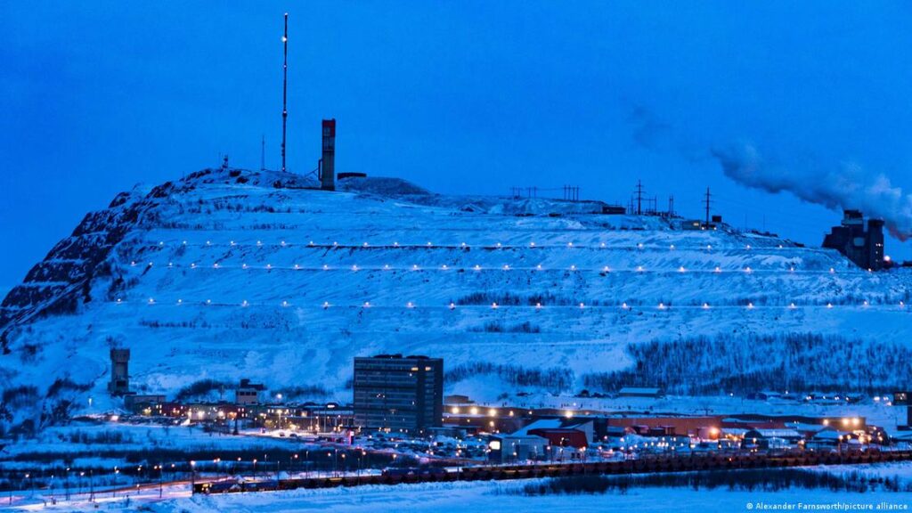 معدن سنگ آهن کیرونا در سوئد