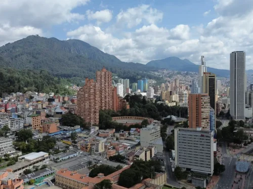 نمایی از بوگوتا پایتخت کلمبیا