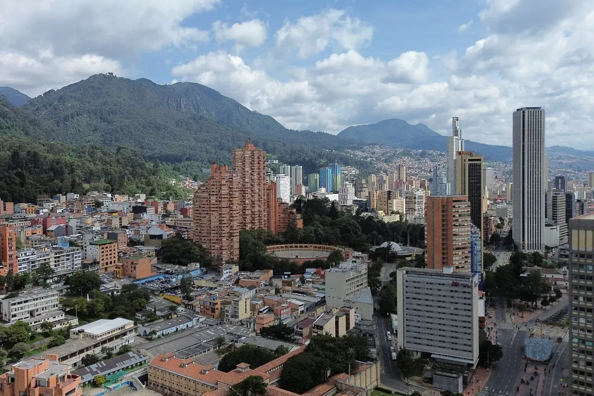 نمایی از بوگوتا پایتخت کلمبیا