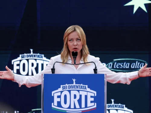 جورجیا ملونی - نخست وزیر ایتالیا