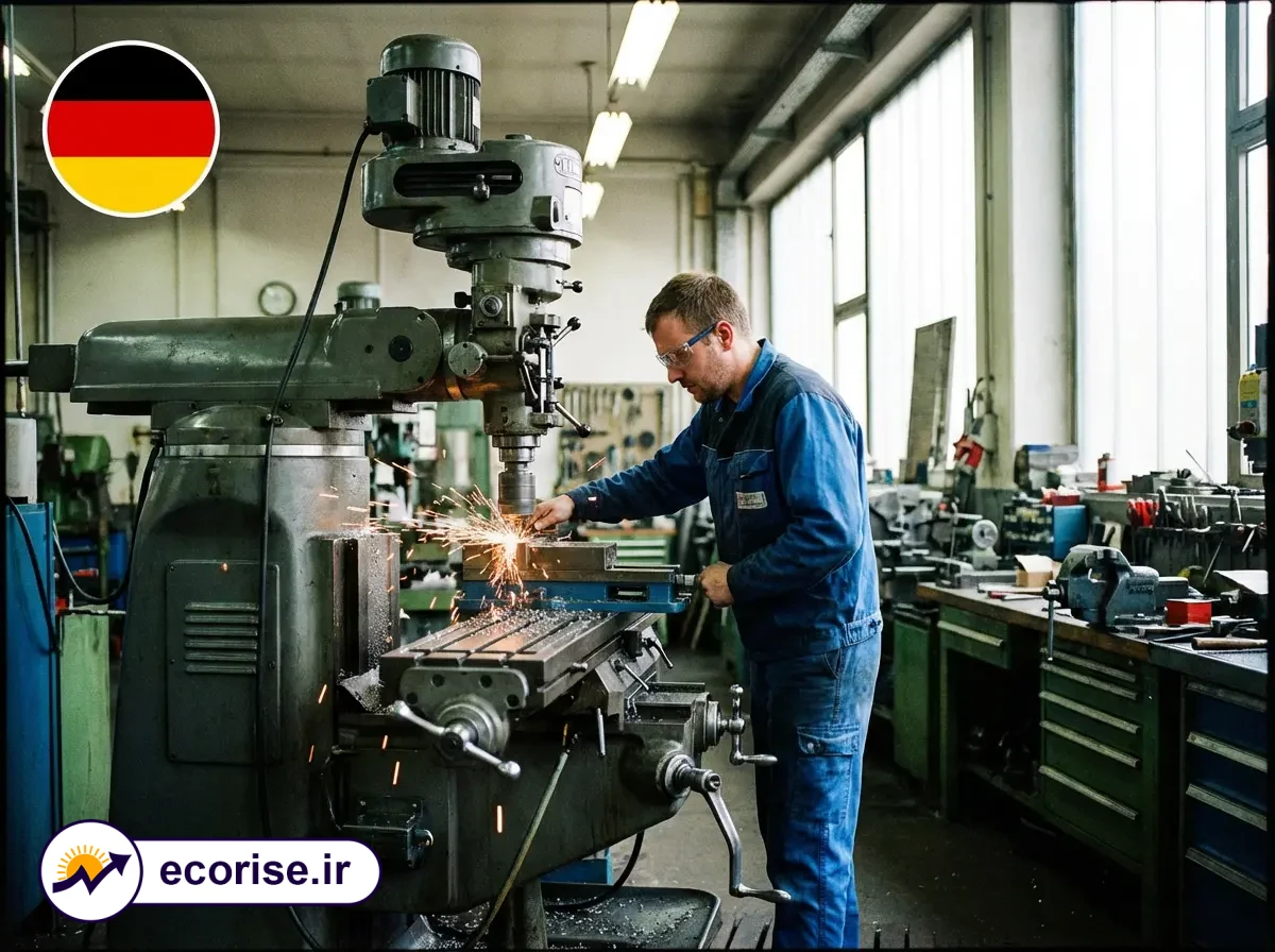 تولید صنعتی آلمان