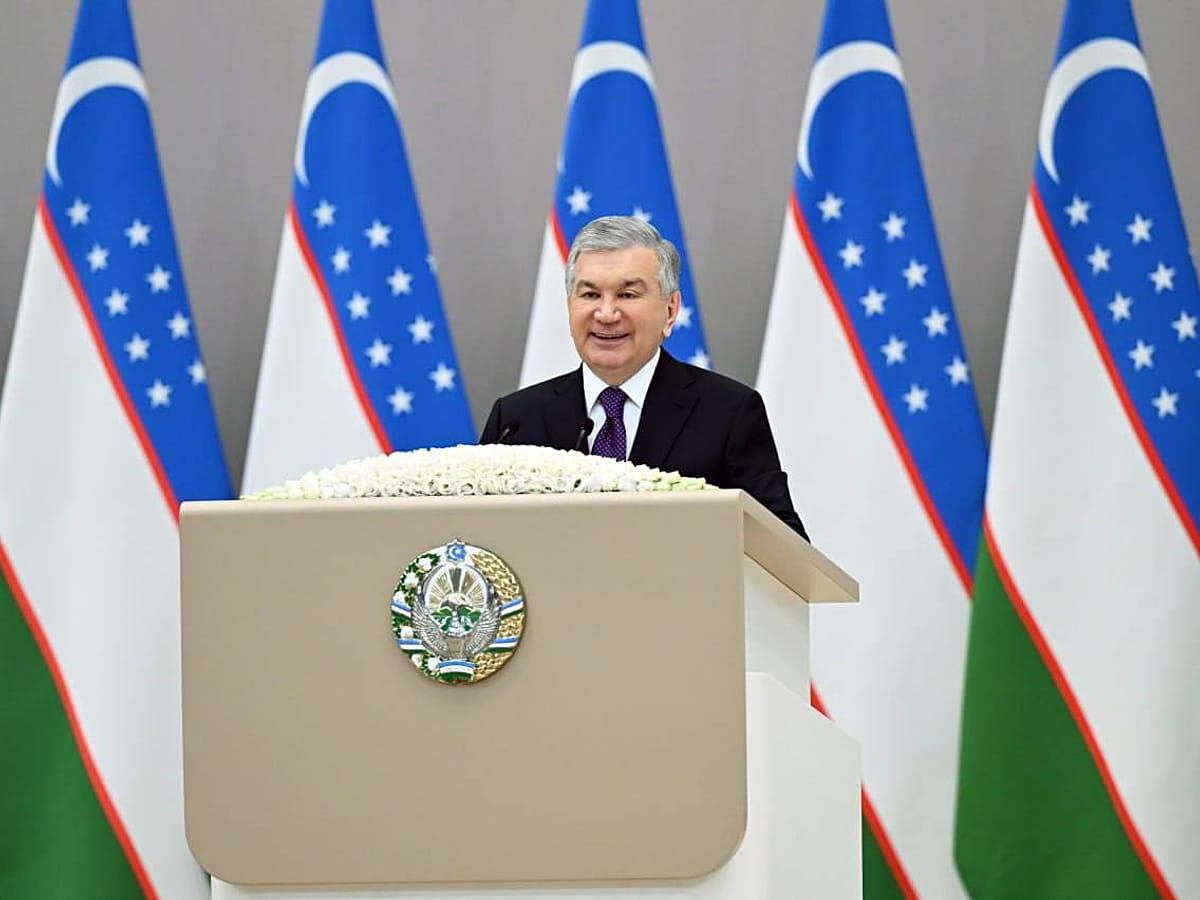 شوکت میرضیایف رئیس جمهور ازبکستان