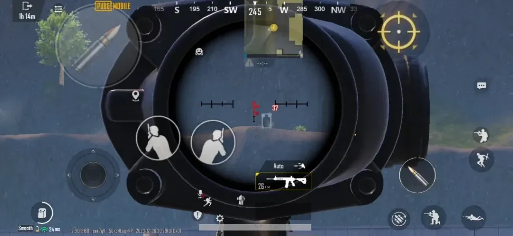 ژیروسکوپ در پابجی موبایل چگونه کار می‌کند